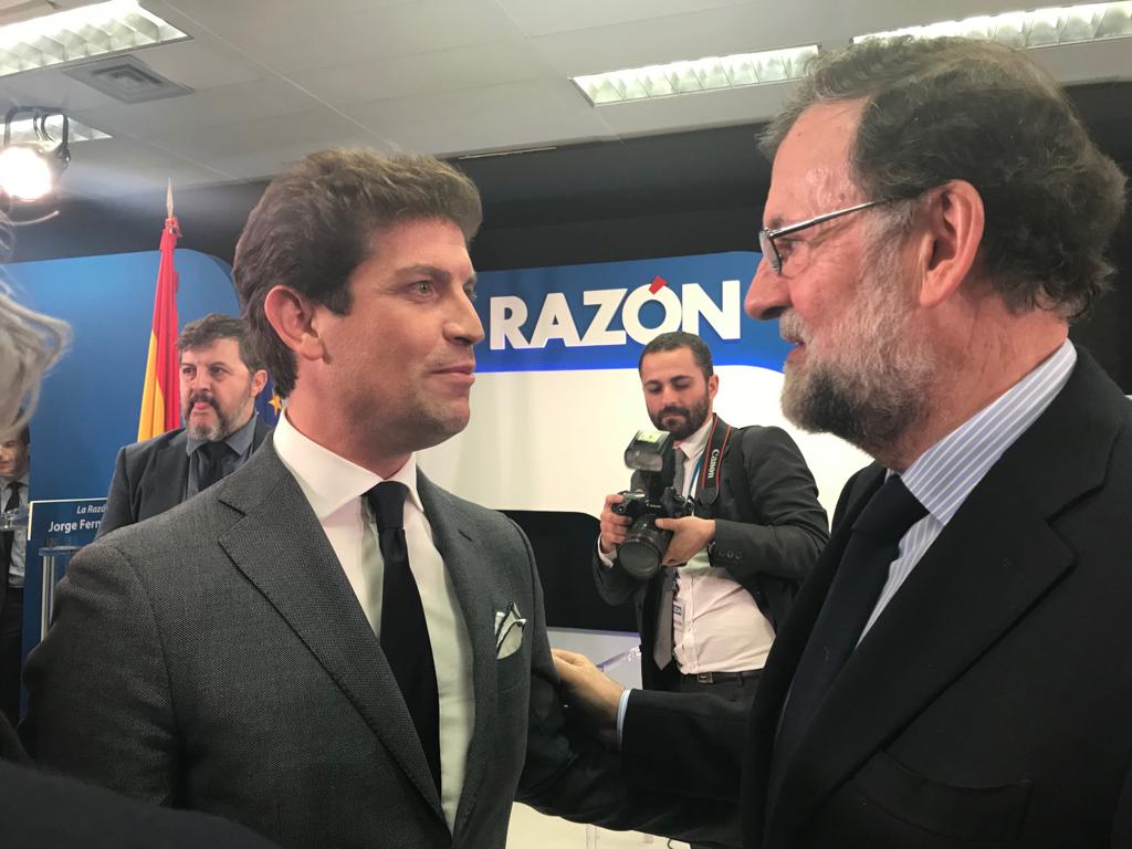 german ruiz con mariano rajoy